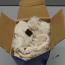 MIULEE Christmas Tree Decorative Pillow Covers Faux Fur Wool Throw Pillows Soft Plush Cushion Covers Set of 2 Xmas Home Decor Winter Holiday for Sofa Couch Livingroom Bed 18x18 Inch Beige