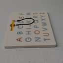 GAMENOTE Double Sided Magnetic Letter & Number Board Set - Alphabet & Numbers Tracing Board for Toddlers, ABC Uppercase & Lowercase Practicing, Math Learning, Educational Toys for Kids