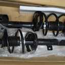 Complete Struts Shock Absorbers FWD & 4WD Fits for 2007-2012 for Dodge Caliber, 2007-2010 for Jeep Compass, 2007-2010 for Jeep Patriot cciyu 172368 172367 Quick Struts Assembly Front Pair Struts