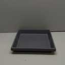 Plant Saucer 12 Inch Square 2 Pack, Plastic Plant Drip Trays, Plant Saucers for Indoors and Outdoors, Flower Pot Saucers, Saucers for Potted Plants, Planter Saucer, Plant Water Catcher Trays for Pots (Gray)