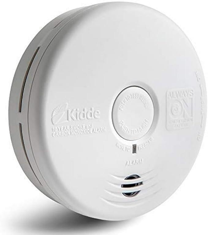 Kidde Smoke Detector & Carbon Monoxide Detector Combo with 10Year Battery, ‎White