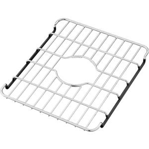 Sink Protectors for Kitchen Sink Stainless Steel, Sink Grate Fits 10.75" x 12.4" Sinks - Center Drain Hole Required | Kitchen Sink Bottom Rack for Scratch Prevention & Drainage Support