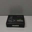 TOLOCO Massage Gun, Deep Tissue Back Massage for Athletes for Pain Relief, Percussion Massager with 10 Massages Heads & Silent Brushless Motor, Valentines Day Gifts for Him Her, Grey