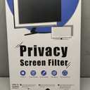 Peslv [2-Pack] 21.5 Inch Privacy Screen for Computer Monitor 16:9 Aspect Ratio, Eye Protection Anti Blue Light Glare Shield, 21.5inch Removable Black Blackout Anti Spy Desktop Security Private Filter