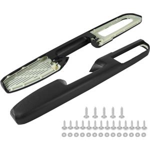80994 Front Left Driver & Right Passenger Side Handle Above Arm Rest Compatible with Chevy Silverado Avalanche Tahoe Suburban GMC Sierra Yukon 2010-2014, GM# 84127280