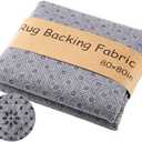 BESGEER Rug-Backing-Antislip-Tufting-Cloth, 80 * 80" 2mm Thick (More Wear-Resistant & Tear-Resistant & Durable), Perfect for Carpets Rug Tufting Gun Cushion Punch Needle Rug (6'8" x 6'8" (Rectangular))