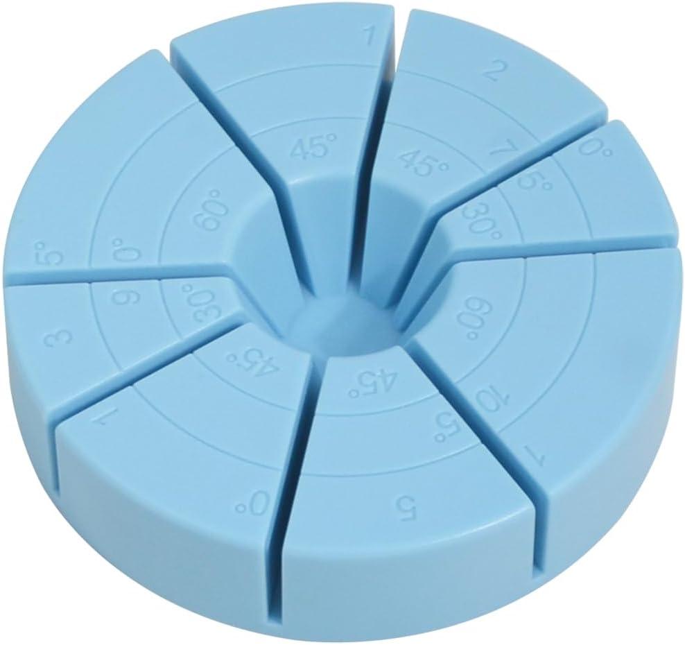 UPTTHOW Stained Glass Multi-Angle Jig Fixture Securely Holds Glass During Welding Process, A Must-Have Tool for Glass Artists & Hobbyists Blue