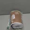 Soulchen 28 Inch Christmas Tree Collars Rustic Burlap Tree Collar with Snowflake Christmas Boho Burlap Trees Skirt for Home Xmas Indoor Winter Party Decor