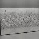 SDYA White Flowers Canvas Art Hanging Decor Botanical Wall Decoration for Living Room Bedroom Oil Painting Contemporary Artwork for office 24x48 Inch