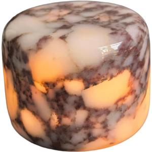 Marmor Marble Lamp Table Lamp Unique Stone lamp Type-C 3 Way Bedside Lamps Ambient Lighting for Bedroom Night Stands Small Night Light Decorative LED Warm Ambient Portable Lamps for Rechargeable