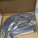 Firewood Rack Outdoor, 29 inch, Indoor Firewood Storage Holder, Log Holders for Firewood, Black Amazon's Choice