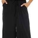 BECCA women's Beach Date Jumpsuit, Casual, Sleeveless With Pockets, Beach Cover Ups for Women (Medium, Black)