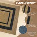 Outdoor Stair Treads for Wooden Steps, 8.5" x 30", 6 Pcs, Brown