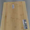 YBM HOME Bamboo Cutting Board with Handle for Food Prep, Meat, and Vegetables - 100% Natural Chopping Board and Butcher Block, 1 Unit, Large (18" L x 12" W)