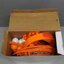 Head Hoop Basketball Party Game Set for Kid Adult Carnival Game Portable Adjustable Basket Net Headband with Balls for Birthday Carnival Office Indoor Outdoor Activity Fun Gift Back to School