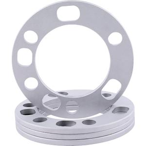 ZHTEAPR 4pc 8mm Universal Wheel Spacers Adapters Compatible with Toyota Chevy GMC 6 Lug and 5 Lug Ford Dodge 5x5.5 5x139.7 6x5.5 6x139.7 for 75-96 F150,94-18 Ram 1500,98-20 Silverado 1500