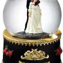 The San Francisco Music Box Company The Phantom and Christine Rotating Water Globe