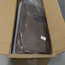 Outdoor Extra Large Dog Bed, Jumbo Waterproof Dog Bed for Large Dogs, Orthopedic Egg Crate Foam Pet Mat with Removable Oxford Cooling Cover, Brown