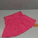 Girls Pleated Skirt with Shorts Athletic Tennis Skorts School Kids Teen High Waisted Skorts with Pockets, Medium, Hibiscus Purple 