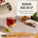 Numi Organic Breakfast Blend Tea, 100 Tea Bags, Assam, Ceylon & Darjeeling Black Teas, Caffeinated