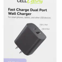 Fast Charge Dual Port Wall Charger