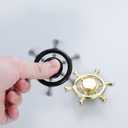 2PCS Unique Cabinet Handles, Funky Drawer Knobs Gold Knobs for Cabinets and Drawers Brushed Gold Drawer Knobs (Gold)