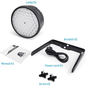 BETOPPER Mini DJ Par Light, 60x3W RGB Par Can Wash Lights Slim LED Stage Lighting Super Bright DMX 512 for Bar, Party, Wedding, Disco, Club, Shows, Recording Studio etc