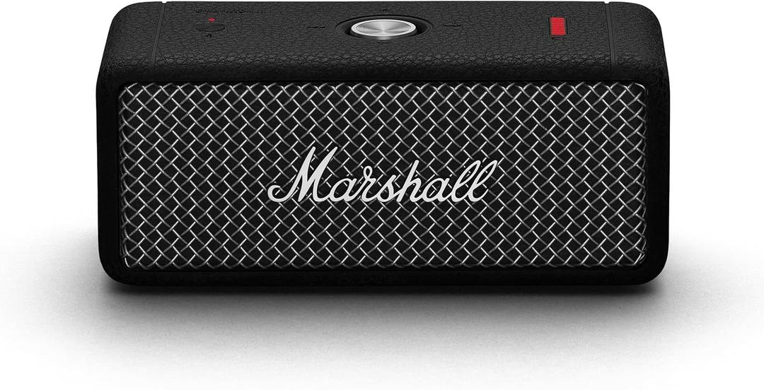 Marshall Emberton II Portable Bluetooth Speaker, Black & Steel