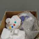 CUTE STONE 2-in-1 Toy Boat & Tower Crane Playset, Cargo Ship with Lights/Sounds | Push-Go Transport Ship & Construction Vehicle Toys, Interactive Carrier Boat for Kids Boys Girls