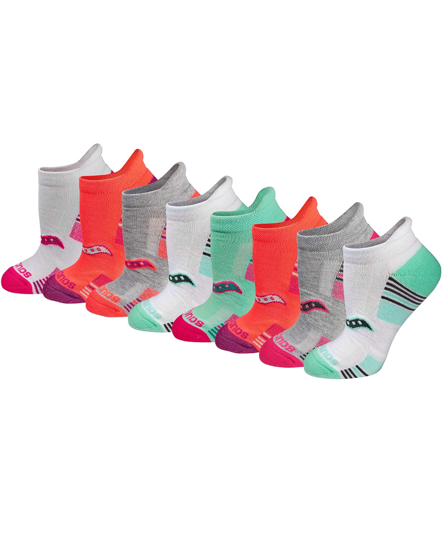 Saucony Women's Rundry Performance Heel Tab Athletic Socks Medium (8, 16, 24 Pairs)