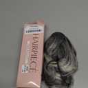 CJL HAIR Claw Clip Short Ponytail Hair Extensions DIY Bendable Metals Messy Bun Hair Piece for Wonen Wavy Curly Synthetic Fake Hairpieces Salt and Pepper