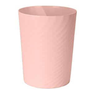 Small Plastic Trash Can - 1.8 Gallon - Pink - Wastebasket Garbage Can Container, Pink