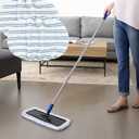 4 Pack Reusable Microfiber Mop Pads Compatible with Hardwood Floor, 158inch Replacement Mop Pads, Refills for Wet and Dry Use Floor Cleaning