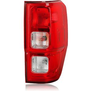 Halogen Tail Lights Assembly Compatible with 2019 2020 2021 2022 2023 Ford Ranger XL W/o Blind Spot Rear Brake Lamp Signal Rear Light TailLight Right Passenger Side KB3Z13404F