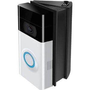 Adjustable 30 to 55 Degree Doorbell Angle Mount Compatible with Video Doorbell 4/3/3Plus/2/ (2020 Release)/ Battery Doorbell Plus, Camera Mount Holder Bracket Wedge Kit for Apartment