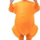 Arokibui Inflatable Turkey Costume Blow up Chicken Costume for Halloween Party Christmas Thanksgiving Festiva Suit