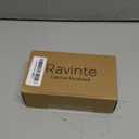 Ravinte 5 Pack 3-1/2 Inch Hole Centers Matte Black Cabinet Pulls - Kitchen Handles, Solid Drawer Pulls, Zinc Alloy Hardware, Square Bar Handles