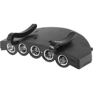 DOITOOL 5 Hiking Headlamp Hat Lamp Hat Lights Clip on Camping Headlamp Hard Accessories Camping Light Flashlights Led Cap Light Hard Headband Rotatable Travel