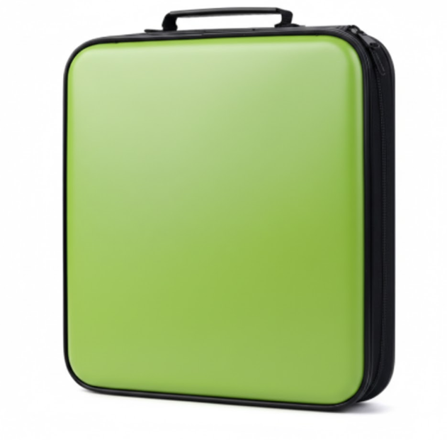 DVD Storage CD Case Holder: 160 Capacity CD Sleeves Black Disc Cases Binder for Car - CD Hard Organizer Box - Large DVD Wallet for Movie/Music/Game & Portable CD Book