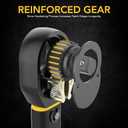 LEXIVON 3/8-Inch Drive Click Torque Wrench 10~80 Ft-Lb/13.6~108.5 Nm (LX-182)