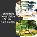 Battlevision Polarized Night Glasses, As Seen on TV Sport Glasses with Green Lenses Reduce Glare To Improve Night Vision, 2 Pack, Holiday Gift