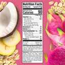 HAPPYTOT Organics Stage 4 Baby Food Pouches, Gluten Free, Vegan & Dairy Free Snack, Super Morning Fruit & Oat Blend, Bananas, Dragon Fruit, Coconutmilk, Oats & Chia, 4 Oz (Pack of 16) BBD June 22 2027