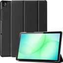 CoBak Case for Samsung Galaxy Tab A11 8.7 Inch 2025, Galaxy Tab A9 8.7 Inch 2023 - Slim Stand Hard Back Shell Protective Smart Cover for Samsung Galaxy Tab A11/A9 Tablet (Black)