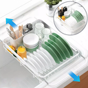 Kitsure Dish Drying Rack- Space-Saving Dish Rack, Dish Racks for Kitchen Counter