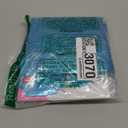 YWWSNSE Blue Birthday Decorations, 3D Foil Light Blue Happy Birthday Balloon Banner with Star and Heart Balloons, Confetti Balloons, Hanging Swirls, for Girls Women Party Decorations