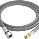 150259 Pull Down Hose Kit For Moen Faucet Replacement Part 150259, Kitchen Faucet Replacement Part 187108, Fit Reflex Moen Pull Down Faucet, 68 Inch, Upgraded Ver.