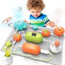 STEM Science Kit for Kids - Electronics Exploration Educational Toy, 31 Circuit Parts & 300+ Projects, No Soldering Needed, Toddler Coding Experiment Gifts for Boys Girls Ages 3-12