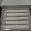 PChero 10 Pcs Rechargeable Flameless Taper Candles with Charging Station, 6.7" LED Candles with Remote & Timer, Battery Operated Flickering Tapered Candlesticks for Window Wedding Christmas Home Decor