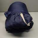Amazon Basics 30F Cool Weather Sleeping Bag for Adults, Warm and Comfortable, Compact Lightweight, 75" x 33", Blue