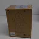 Kingsyard Metal Bird Feeder for Outdoor Hanging, Wild Bird Feeders with Circular Perch, Easy to Clean & Refill, 4 lbs Large Seed Capacity, Red (Red)